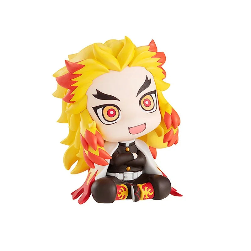 Anime Demon Slayer Kimetsu No Yaiba Figure Kamado Tanjirou Action Figure Agatsuma Zenitsu Nezuko Warrior PVC Model Toy Gift