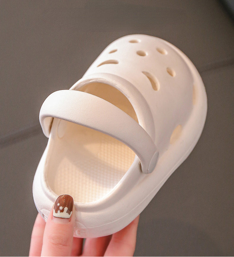 2023 Boys Girls Summer Kids Clogs Children's Hole Shoes Infant Indoor Slippers Non-Slip Beach Sandals Toddler Baby Home Shoes