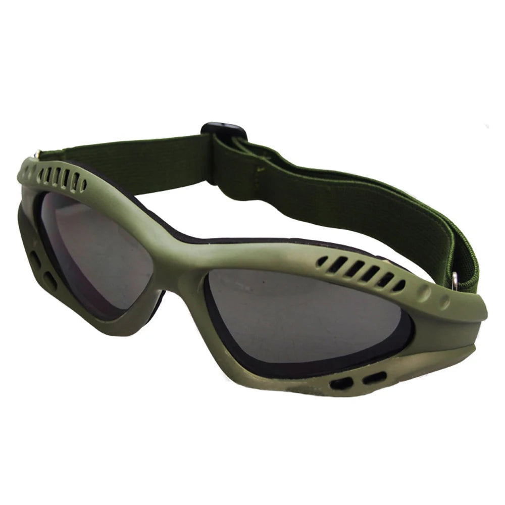Outdoor Eye Protective Comfortable Airsoft Safety Tactical Glasses Goggles Anti Fog With Metal Mesh/PC Len For Paintball Hunting