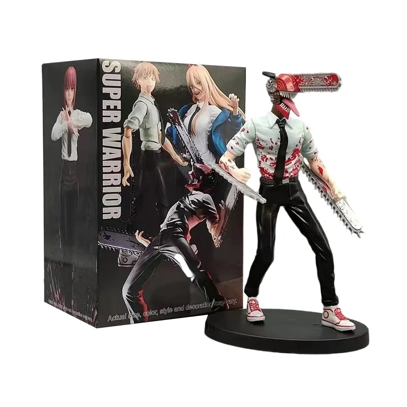 18cm Chainsaw Man Denji Anime Figure Denji/Power Action Figure Chainsaw Man Denji Figurine Adult Collectible Model Doll Toy
