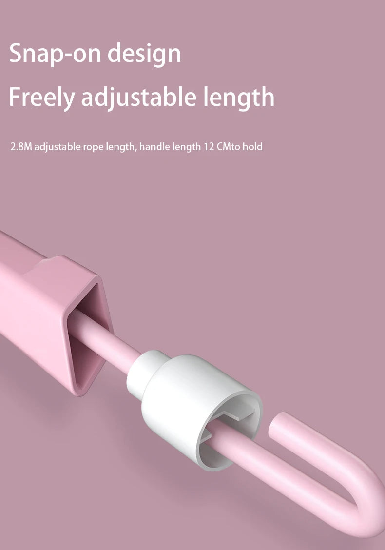 Dual Purpose Jump Rope Household Cordless Exercise Jump Rope Lightweight Fitness Fat Burning Weight Loss Exercise