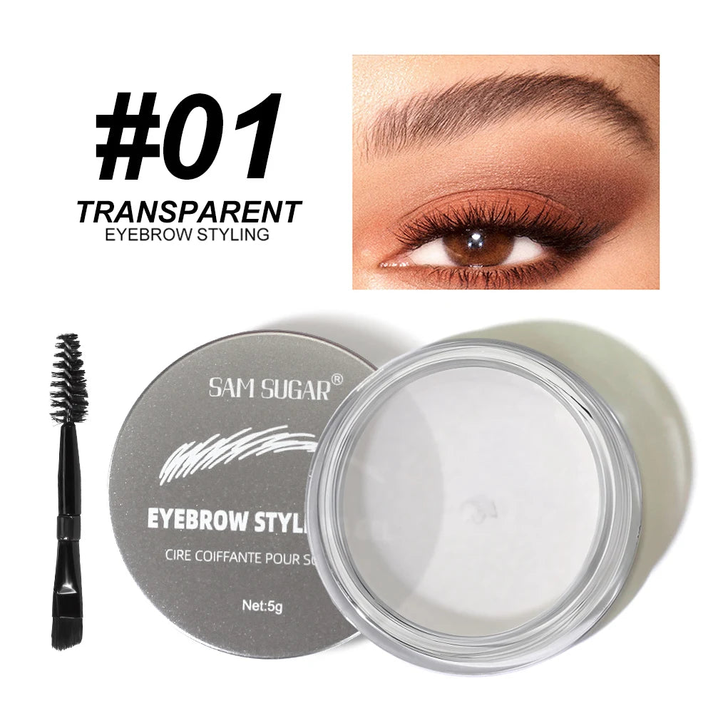 3D Wild Eyebrow Gel Wax Brow Styling Soap Tint Eyebrows Enhancers Brows White Brown Makeup Black Cosmetic Tool Makeup