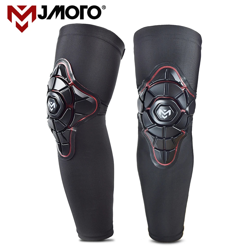Shockproof Protection Motocross MX MTB Knee Pads Dirt Bike Off-road Motorcycle Arm Sleeve Pads Moto Kneepads Elbow Brace S-XL