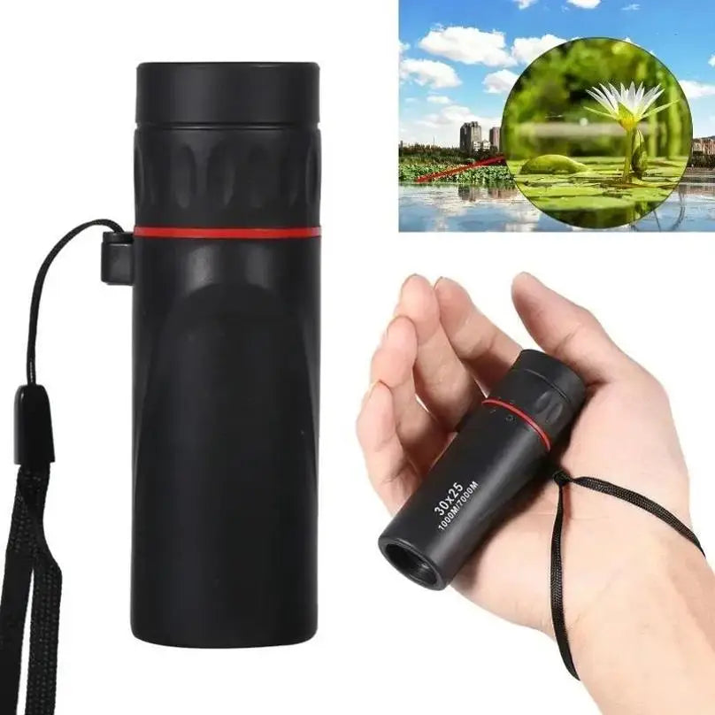 1 Pcs Mini Monocular Scope Zoom Telescope Handy Optics Scope For Outdoor Camping Travel Hunting Oculares Telescop