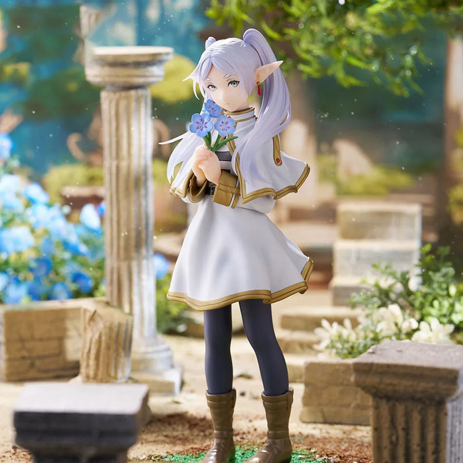 14cm Frieren: Beyond Journey's End Anime Figure Noodle Stopper Frieren Action Figure Luminasta Frieren Figurine Collection Model