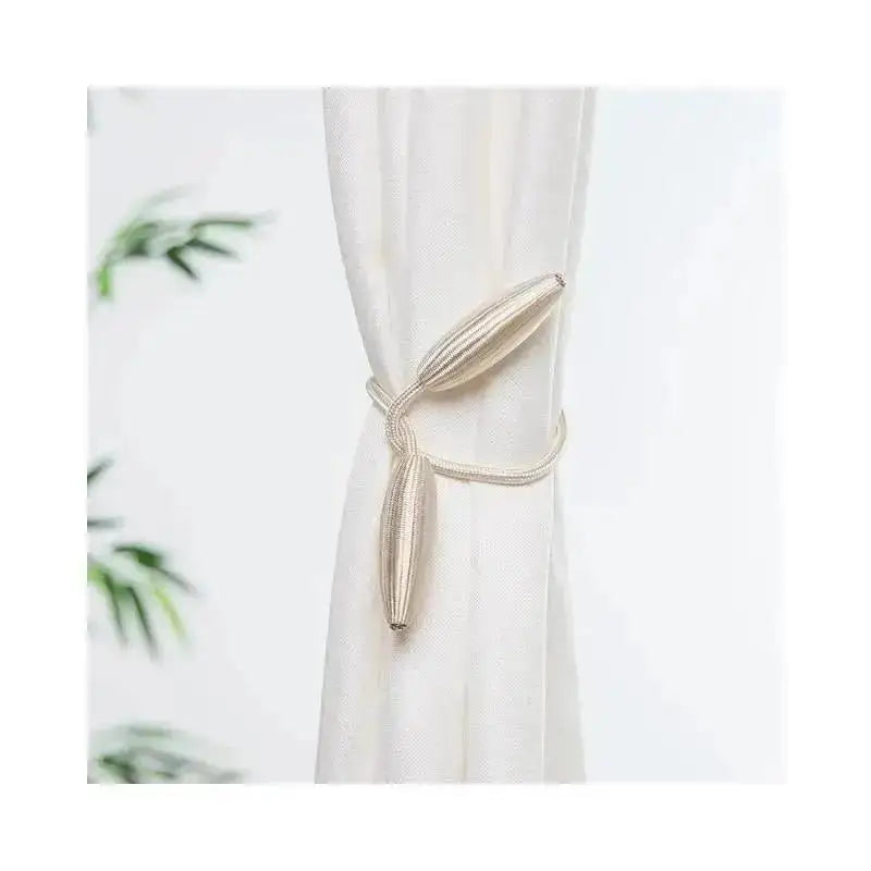 1 Pcs Buckle Curtain Tying Rope Household Convenience Curtain Buckle Simple Curtain Strap Punching-free Installation Tying Rope