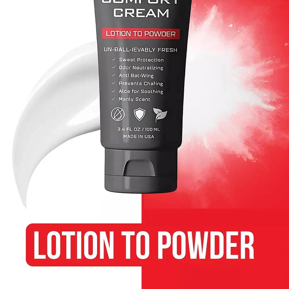 Men's Sandalwood Body Deodorant Cream Gently Remove Body Odor And Reduces Friction Men's Body Care Cream Hot products Gifts