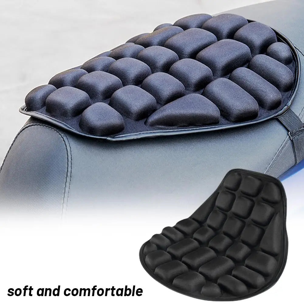 3D Seat Motorcycle Seat Cushion Anti Slip Motorbike Comfort Sunscreen Gel Seat Cushion Motorcycle Accessories