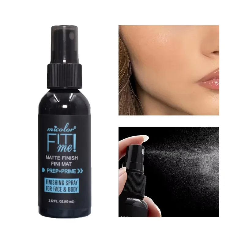 Matte Setting Spray Long-lasting Waterproof Matte Make Up Primer Spray Oil Control Refreshing Quick Fixer Face Beauty Cosmetics