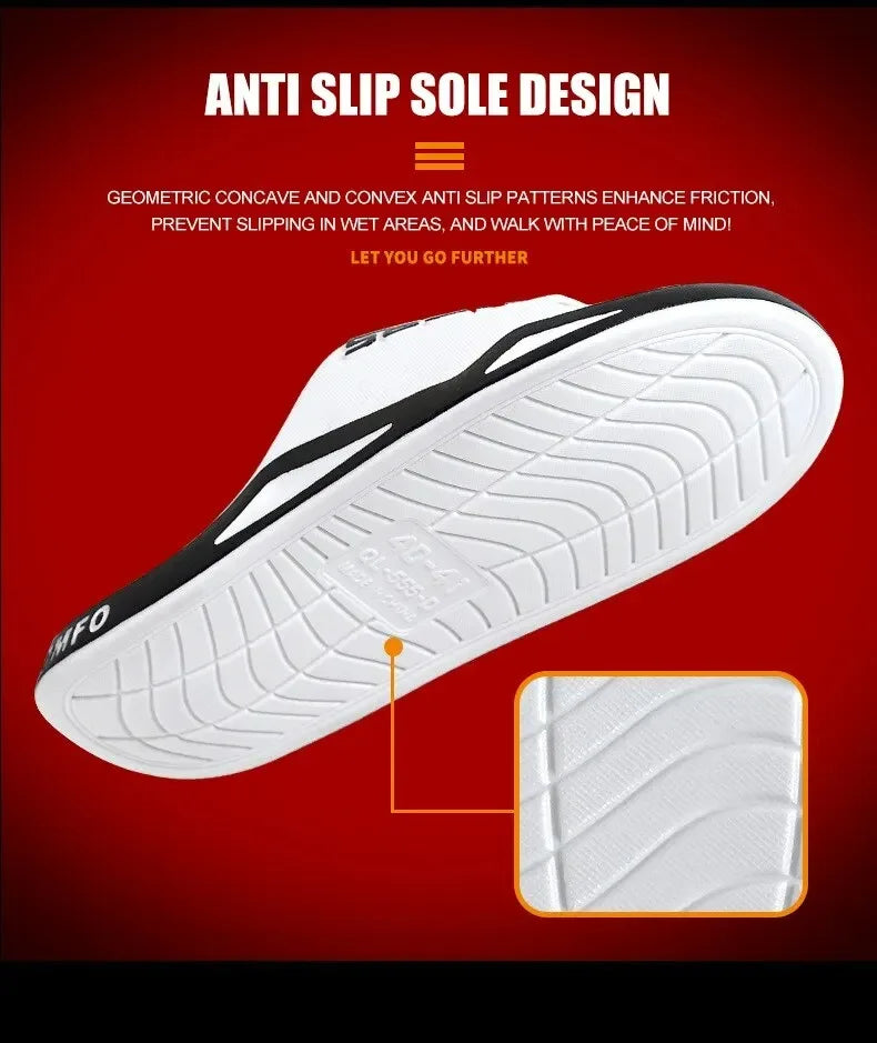 New Slippers Men Summer Sports Outdoor Non-Slip Couples Home Bathroom Sandals And Slippers Women Ciabatte Uomo Flip Flop