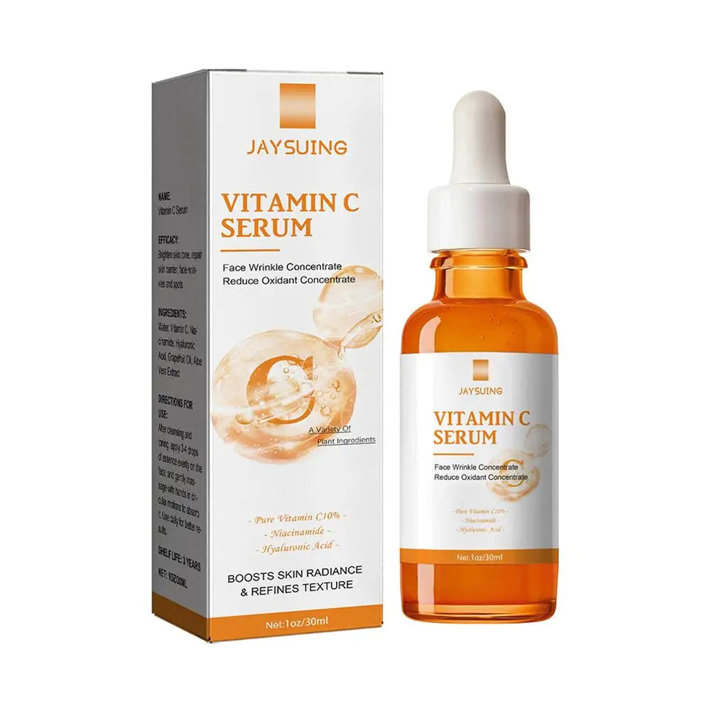 Vitamin C Serum For Face Hyaluronic Acid Moisturising Sunburn Anti-oxidation Shrink Pore Skin Care