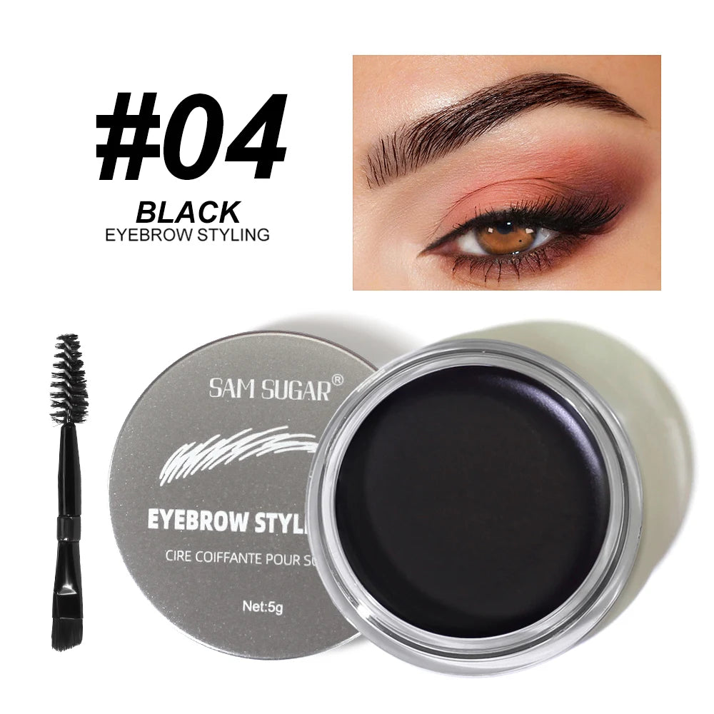 3D Wild Eyebrow Gel Wax Brow Styling Soap Tint Eyebrows Enhancers Brows White Brown Makeup Black Cosmetic Tool Makeup