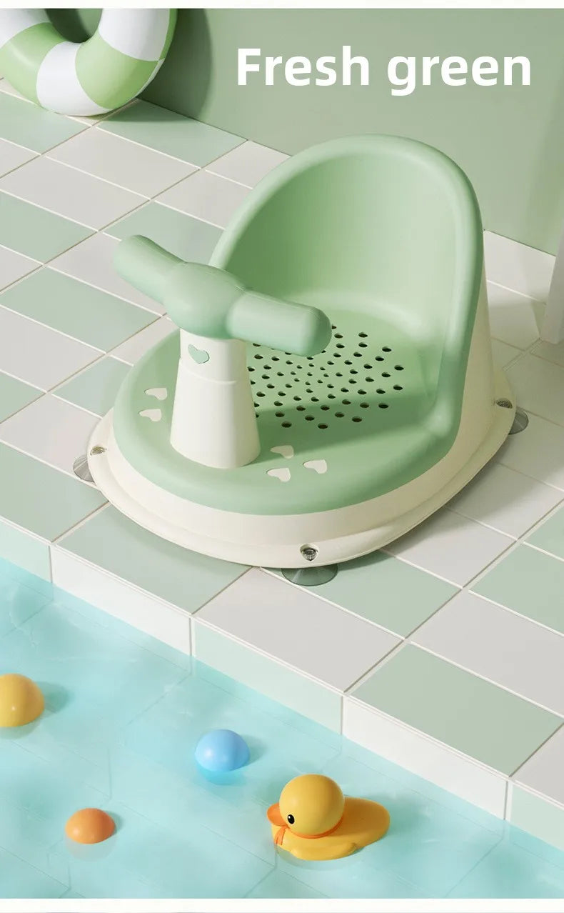 Baby bath seat kidsbathhandy gadgetbath stool can sit baby bath chair bathtub bracket non-slip bath stool