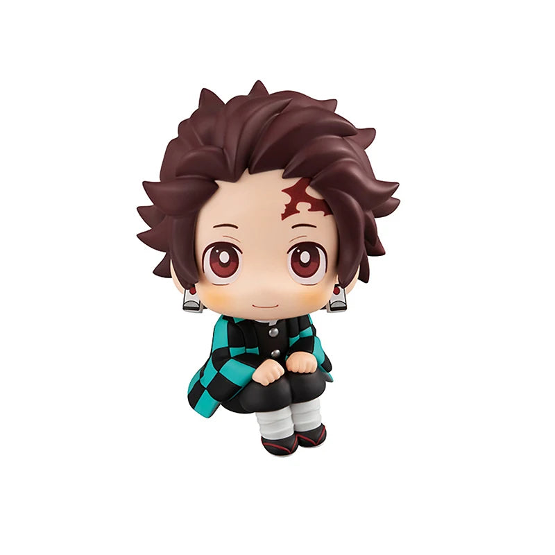 Anime Demon Slayer Kimetsu No Yaiba Figure Kamado Tanjirou Action Figure Agatsuma Zenitsu Nezuko Warrior PVC Model Toy Gift