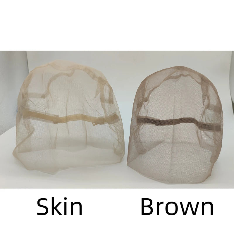 Full lace 360 cap braiding front lace cap to make wig human hair lace frontal wig large cap Adjustable Stretch