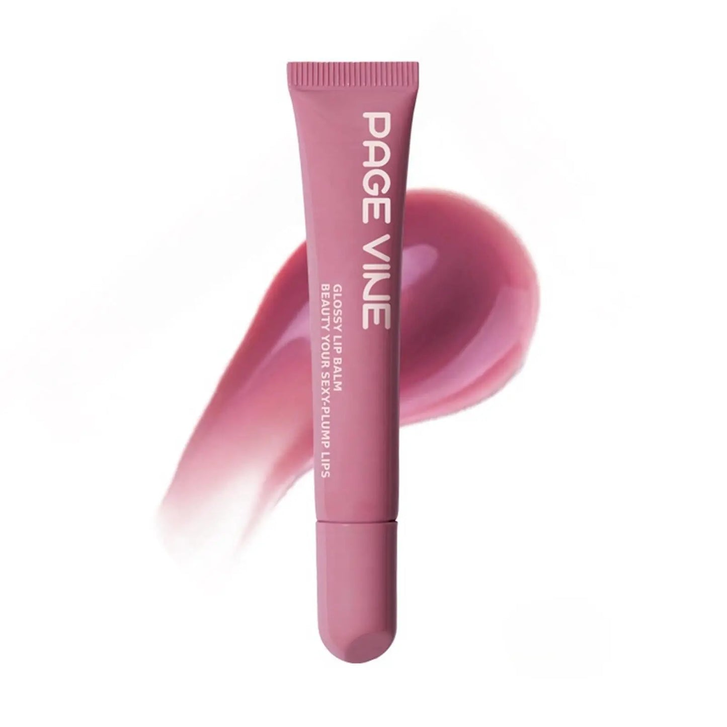 2-pack lip gloss moisturizing and long-lasting color development, smooth and glossy makeup set