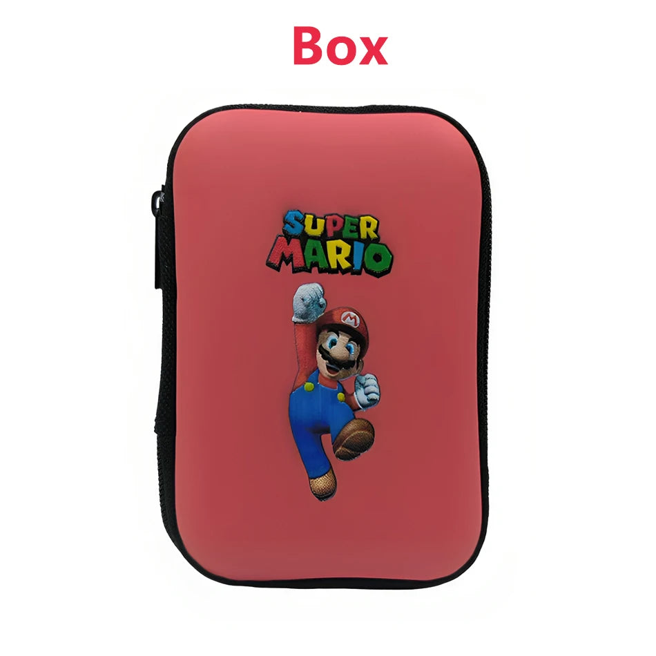 Set 3pcs/Bag Super Mario Bros 4-7cm PVC Action Figure Toys Model Set Luigi Yoshi Donkey Kong Mushroom for kids birthday gift
