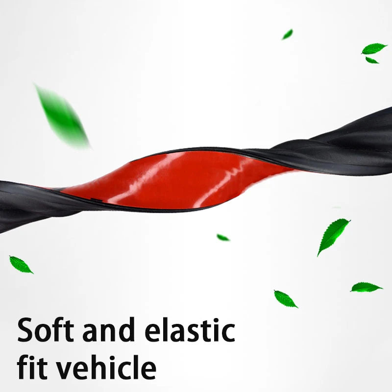 BLALION Car Door Rubber Seal Strip Filler Weatherstrip Edge Rubber Sealing For B Pillar Protection Front Car Auto Door Sealant