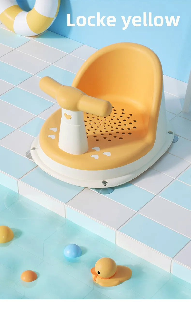 Baby bath seat kidsbathhandy gadgetbath stool can sit baby bath chair bathtub bracket non-slip bath stool