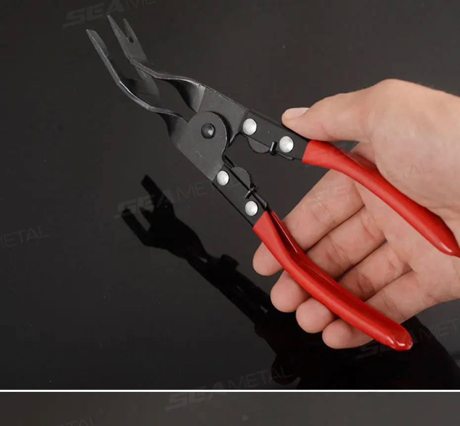 BLALION Car Headlight Repair Installation Tool Trim Clip Removal Pliers Van Door Panel Fascia Dash Upholstery Remover Tool
