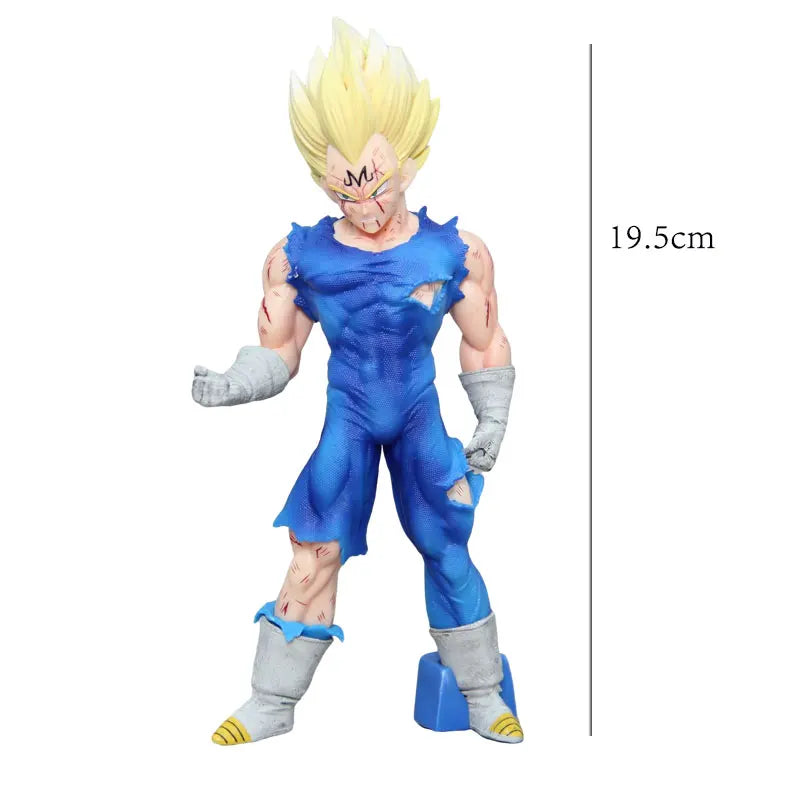 Dragon Ball Z Super Saiyan Prince Vegeta Figure Handpiece Magical Standing Posture Models Anime Ornaments