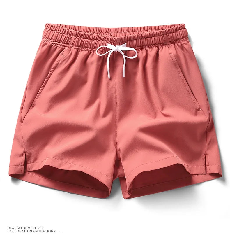 2024 summer hot selling sports shorts, running pants, three piece pants, men's and women's zippered pockets, couple's short