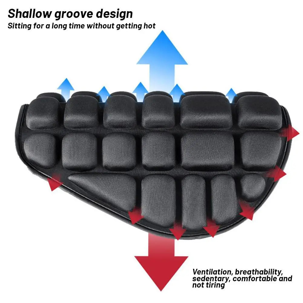 3D Seat Motorcycle Seat Cushion Anti Slip Motorbike Comfort Sunscreen Gel Seat Cushion Motorcycle Accessories
