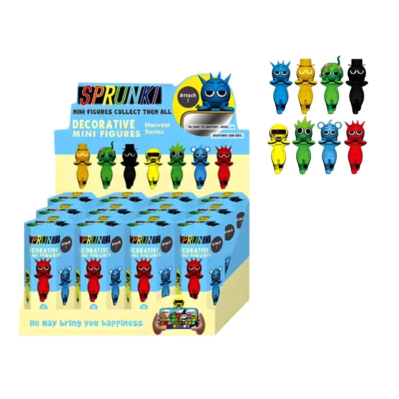Blind Box 20th Anniversary Hippers Back Dreaming Fruit And Vegetable Series Sprunki Figure Mode Doll Christmas Gift