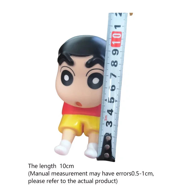 Cartoon Crayon Shin-Chan Boochan Phone Holder Desktop Anime Ornaments Watching Tv Cartoon Phone Support Cute Doll Gifts