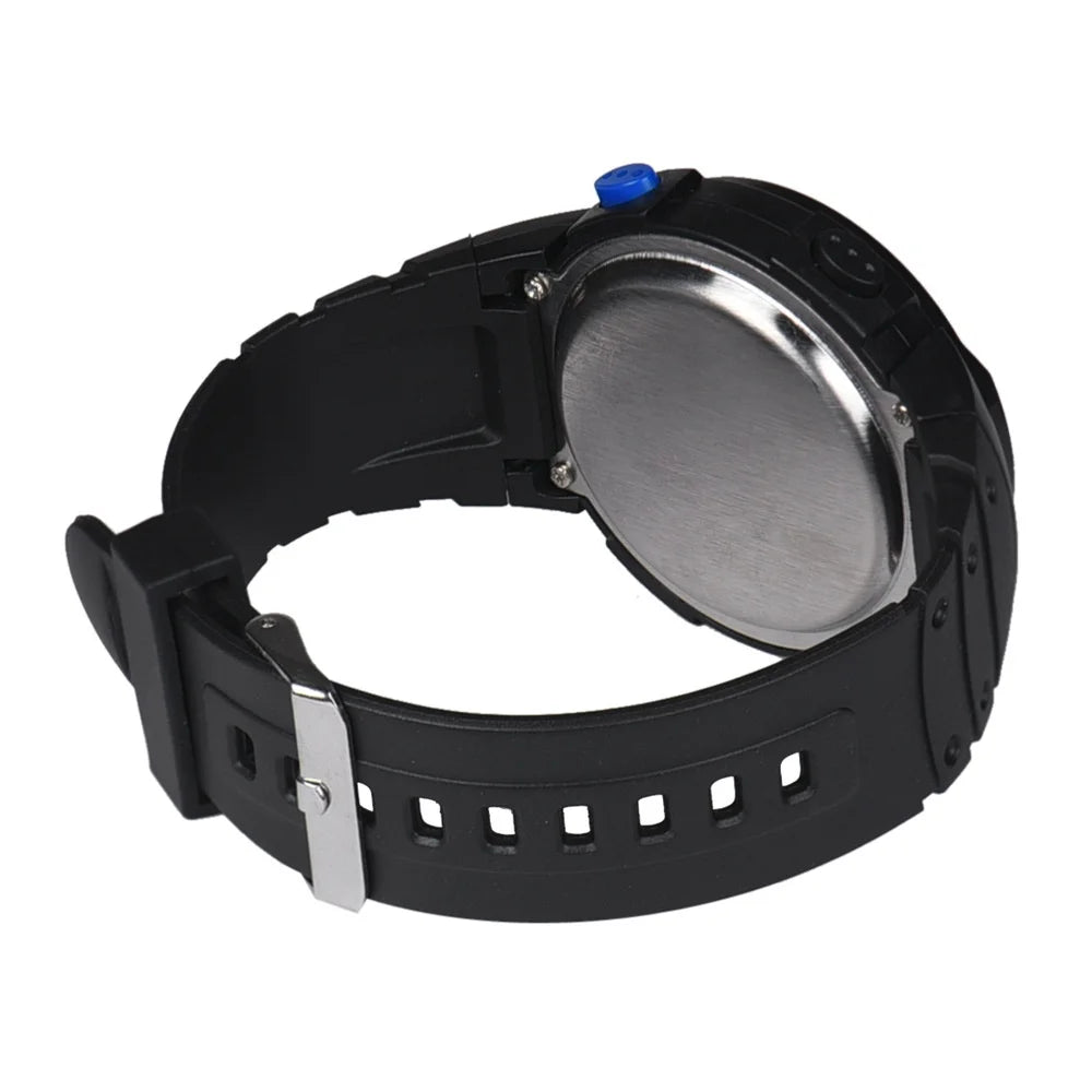 Kegllect Men Sports Digital Watch Waterproof Silicone LED Stopwatch Date Rubber Band Wrist Watches