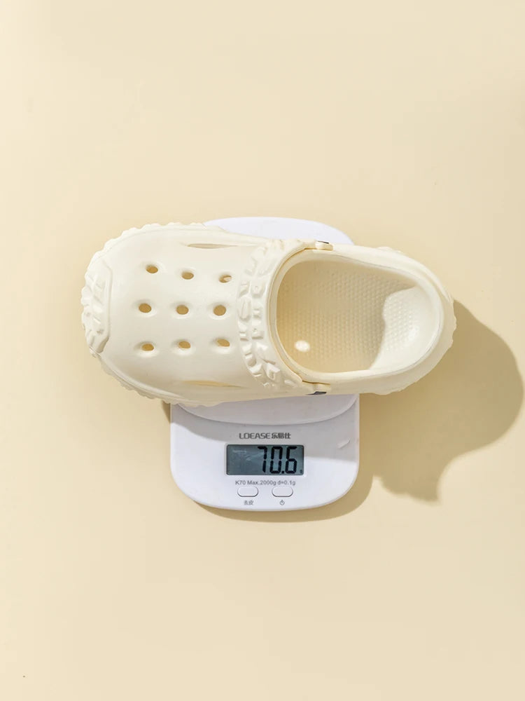 Cute Non-slip girls clogs sandals garden shoes cartoon child baby sandals summer kids slippers high quality beach kids sandals