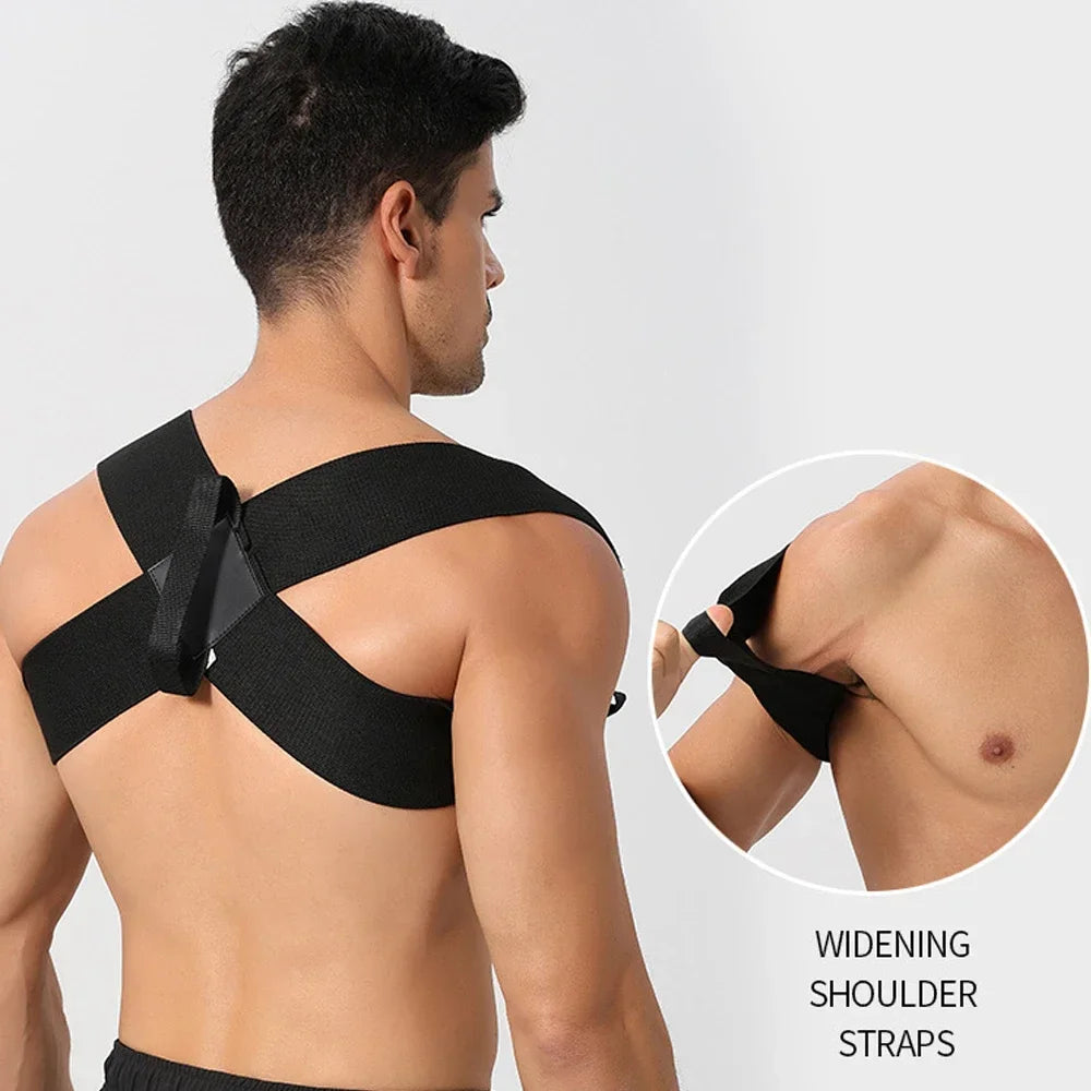 1Pcs Adjustable Posture Corrector for Men Women - Upper Back Spine, Neck, Shoulder & Clavicle Orthopedic Brace - for Bad Posture