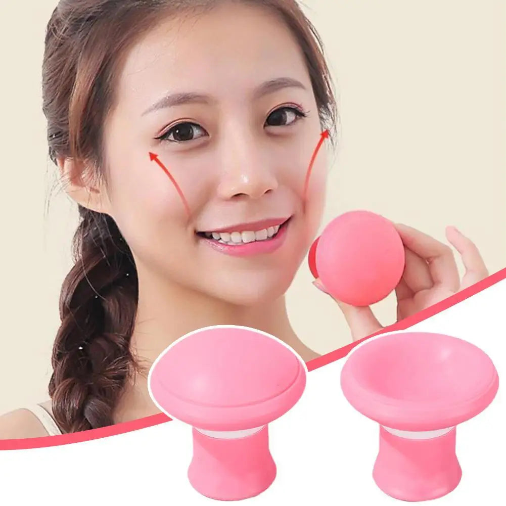 1/2pcs Face Slimming Lift Skin Firming V Shape Exerciser Facial Mouth Jaw Line Exercise Double Chin Slim Skin Care Tool