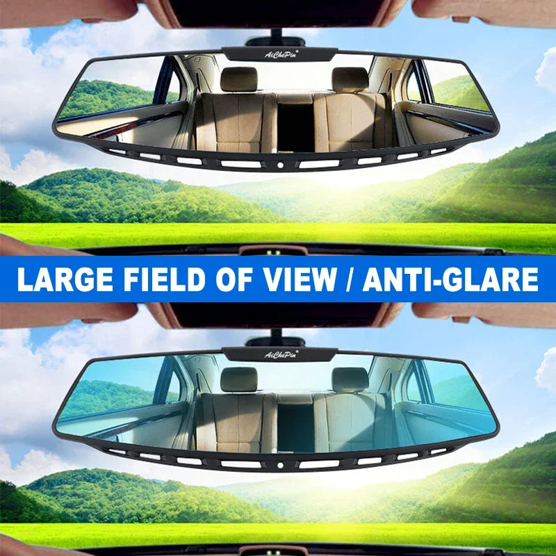 BLALION Car Baby Mirror Rear View Mirror Wide Angle Panoramic Assisting Large Vision Interior Monitor Universal Car Accessories