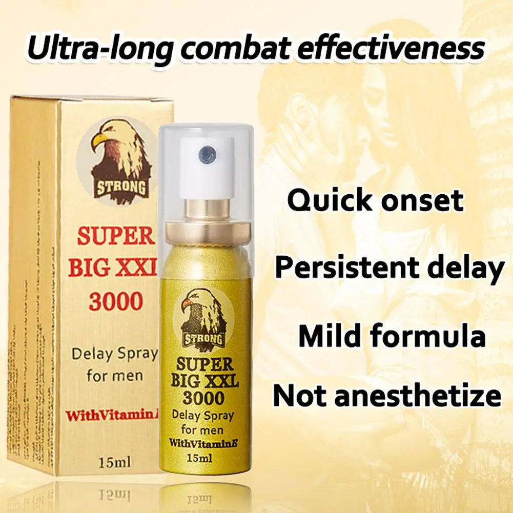 15ML Sex Delay Spray for Men Non-Numbing Male Delay Ejaculation Sex Spray Man Prolong Sprays Penis Premature Ejaculation