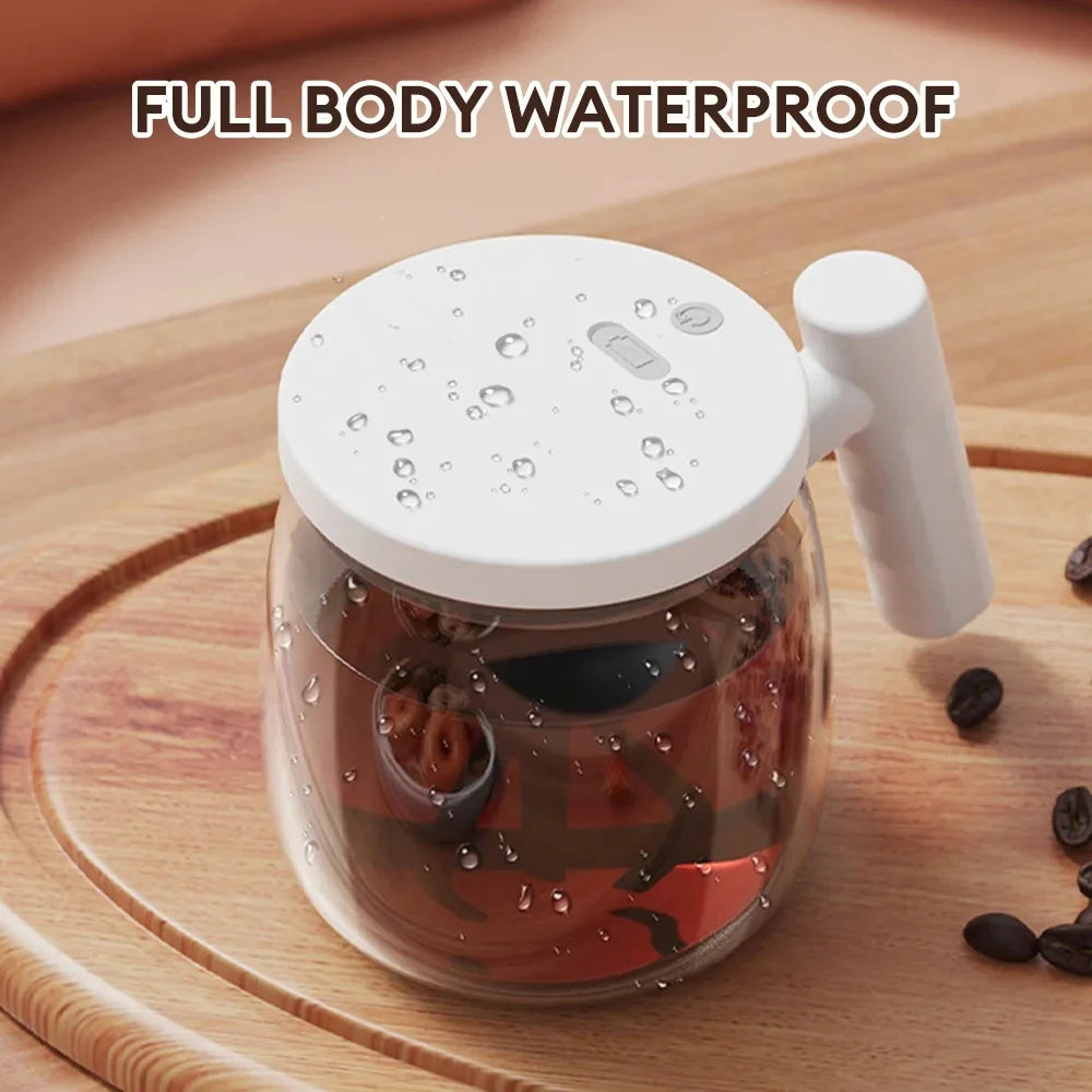 400ML Self Stirring Mug 7000RPM Electric High Speed Mixing Mug With Waterproof Automatic Mix Cup for Coffee Milk Protein Powder