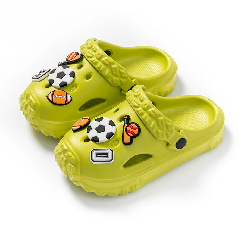 Cute Non-slip girls sandals garden shoes cartoon child baby sandals summer kids slippers high quality beach kids sandals