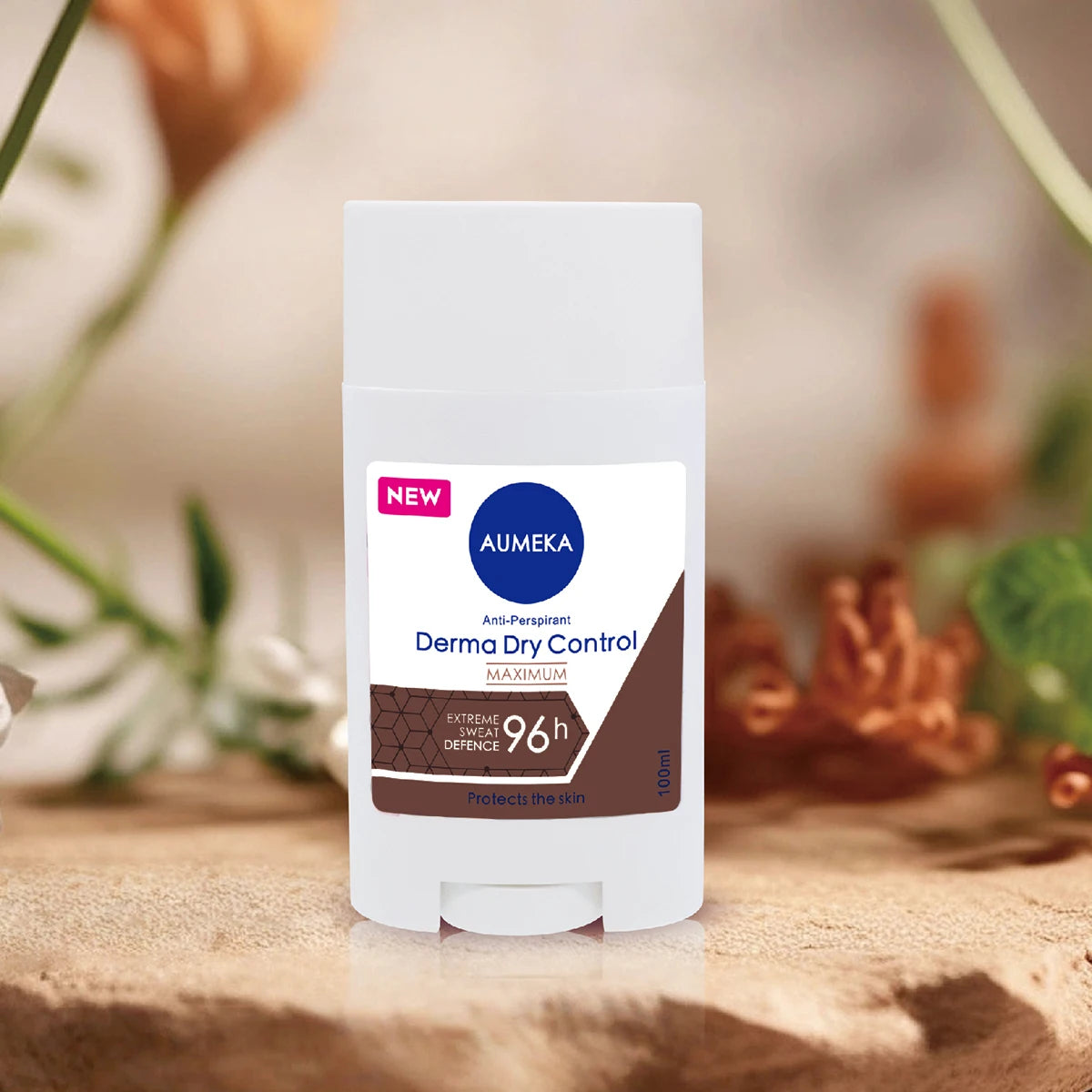 Women's large capacity long-lasting 24-hour anti sweat cream stick, anti sweat long-lasting dryness and deodorization