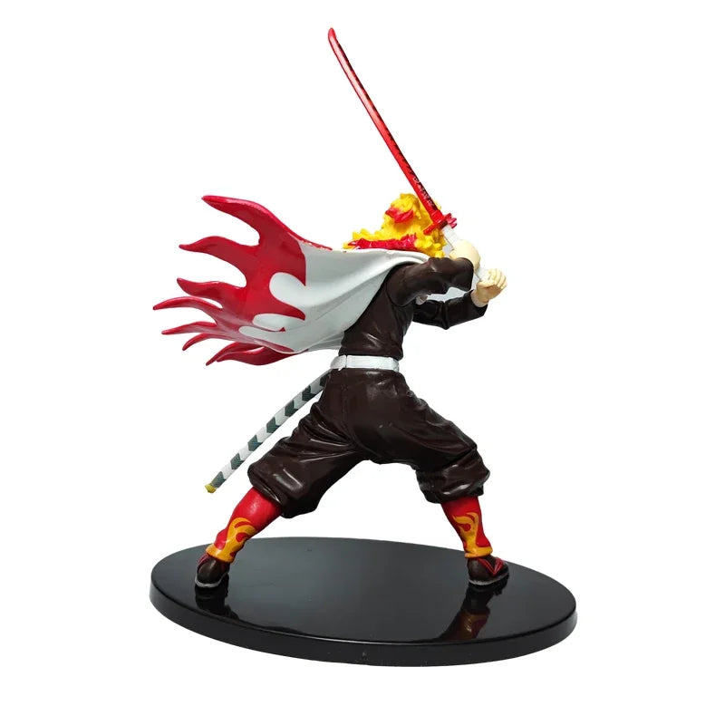 New Demon Slayer Anime Figure Tanjirou Agatsuma Zenitsu Kyoujurou Anime Model Action Figure PVC collection Toy for Kids Gift