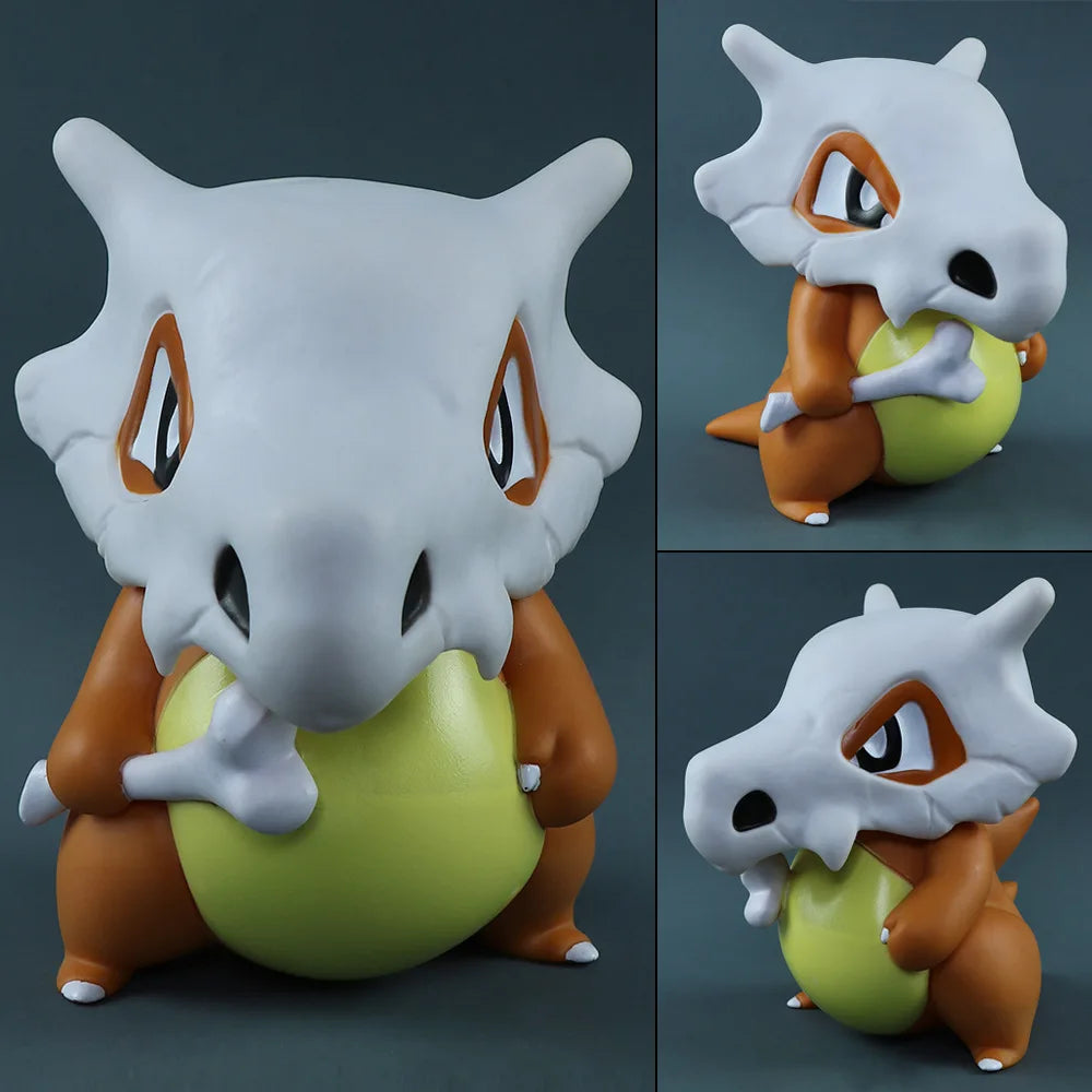 16cm Pokemon Anime Figure Toys Cubone Pikachu Squirtle PVC Action Figure Game Statue Model Kids Toys Doll Desk Decorations Gifts
