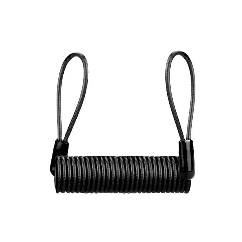 BLALION 120-150cm Safety Disc Brake Anti-theft Security Reminder Motorcycle Alarm Bold Spring Cable Helmet Wire Bike Lock Rope