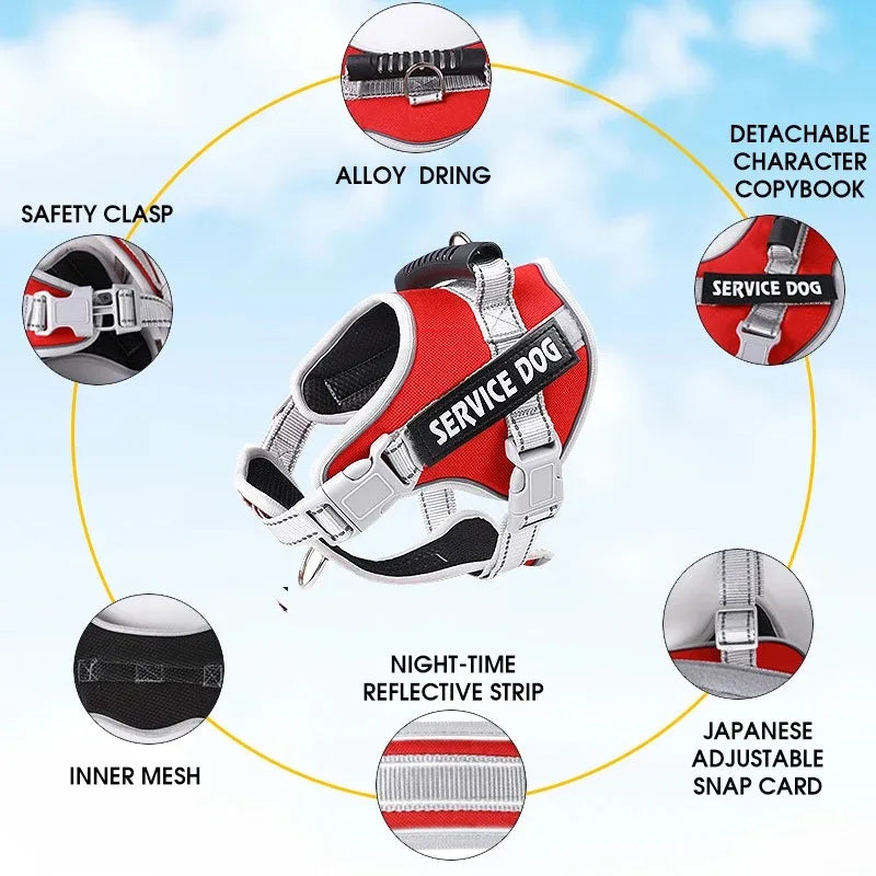 Puppy Harness for Dogs Accessories Dog Supplies Collars Harnesses Leashes Big Dog Leash Pet Collar Small Pets Things