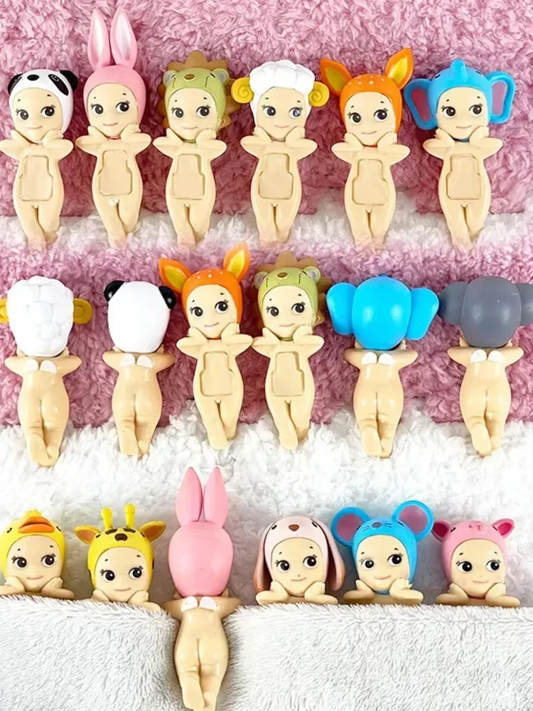 Blind Box Harvest Series Fruit And Vegetable Anime Figures Ornaments Dolls Children Gifts