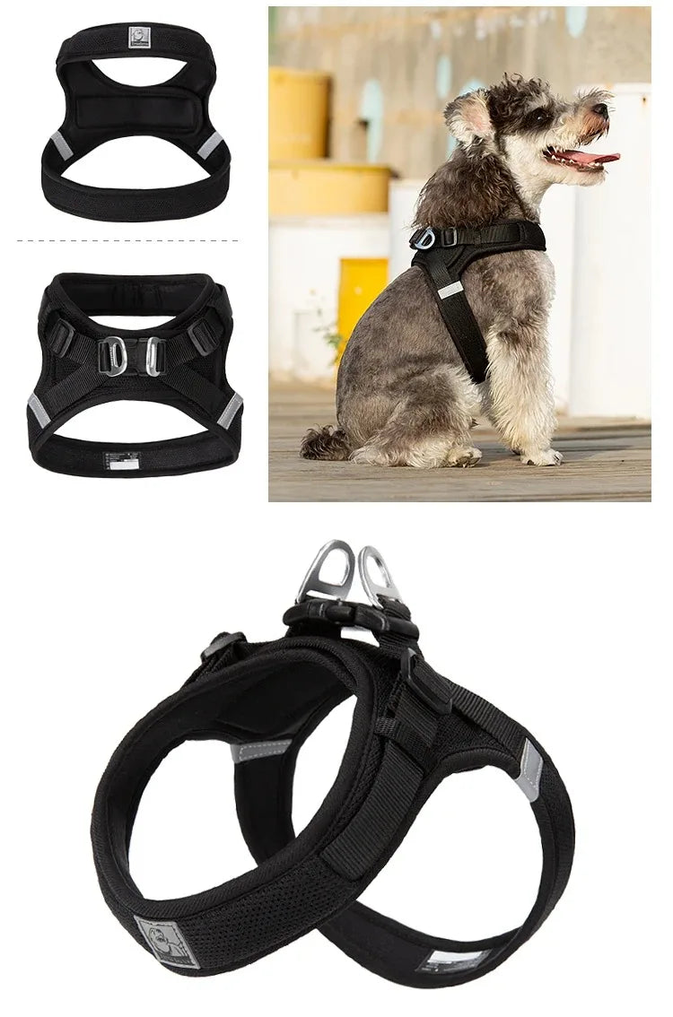 Pet Supplies Chest Strap Dogs Accessories Tactical Vest Dog Harness Puppy Leash Collar Things Big Cats Collar