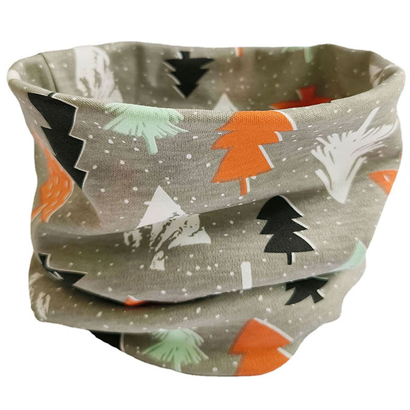 100% Cotton Baby Scarf Baby Muffler Autumn Winter Kids Neck Gaiter Boys Girls Neckerchief Children Scarves
