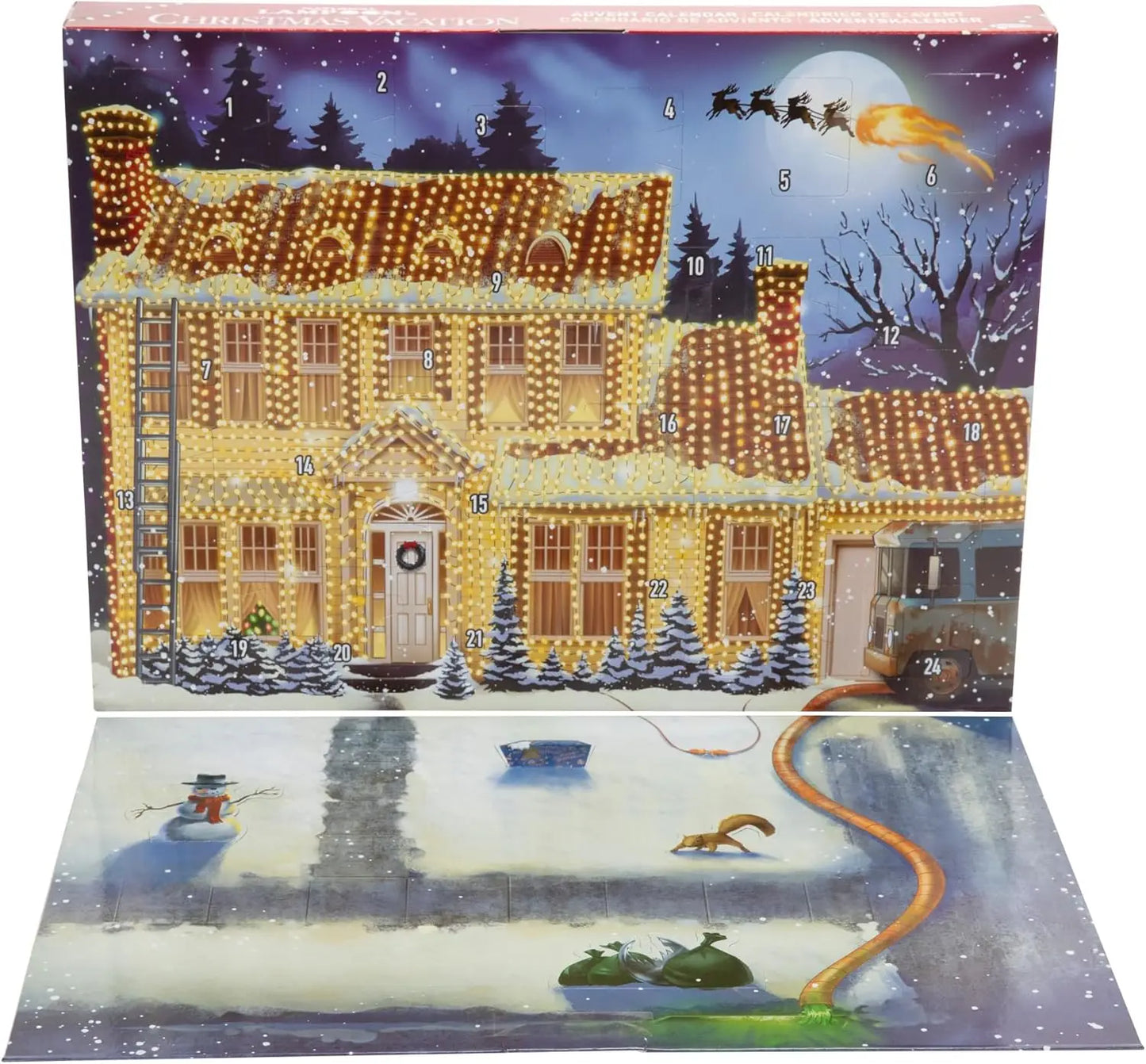 National Lampoon’s Christmas Vacation Advent Calendar 2024Contains 24 Gifts Christmas Countdown Calendar Gift Vacation Figures
