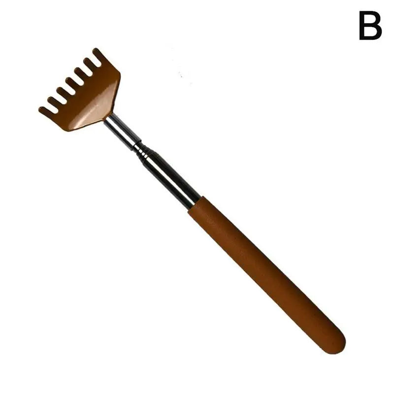 Adjustable Back Scratcher Steel Back Massage Telescopic Anti Itch Claw Massager Back Massage For Elders Tickle Massage Stick