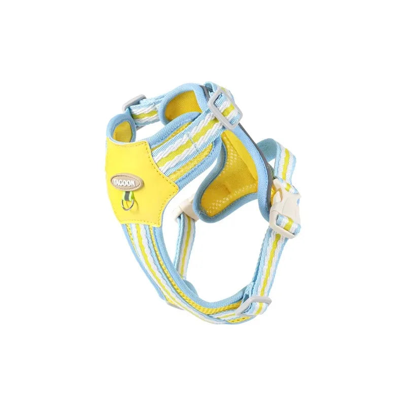 Puppy Harness Collar Dog Big Pet Tactical Vest Accessories Supplies Cats Chest Leash Dogs Pets Things Small Products Collars