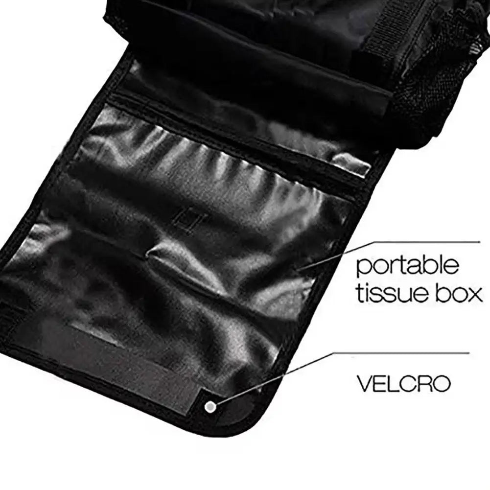 Car Back Seat Organizer Storage Bag Car Hanging Bag Multi-Pocket Auto Car Storage Tissue Box Car-styling Cool Wrap Bottle