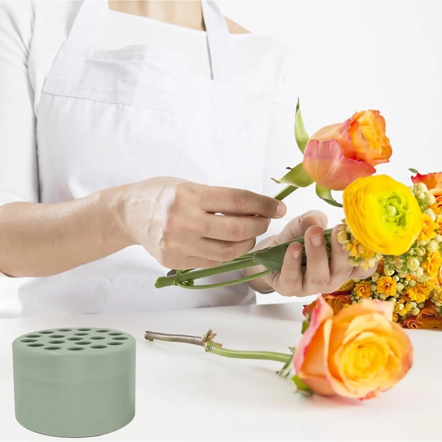 Spiral Flower Stand Ring Spiral Flower Pole Stand Bottle Flower Stand Spiral Diy Bouquet Twist Floral Stand Flower Stand